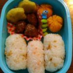 幼稚園のお弁当。～早速楽しました～